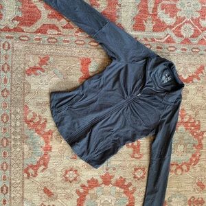 Zip up athleisure jacket